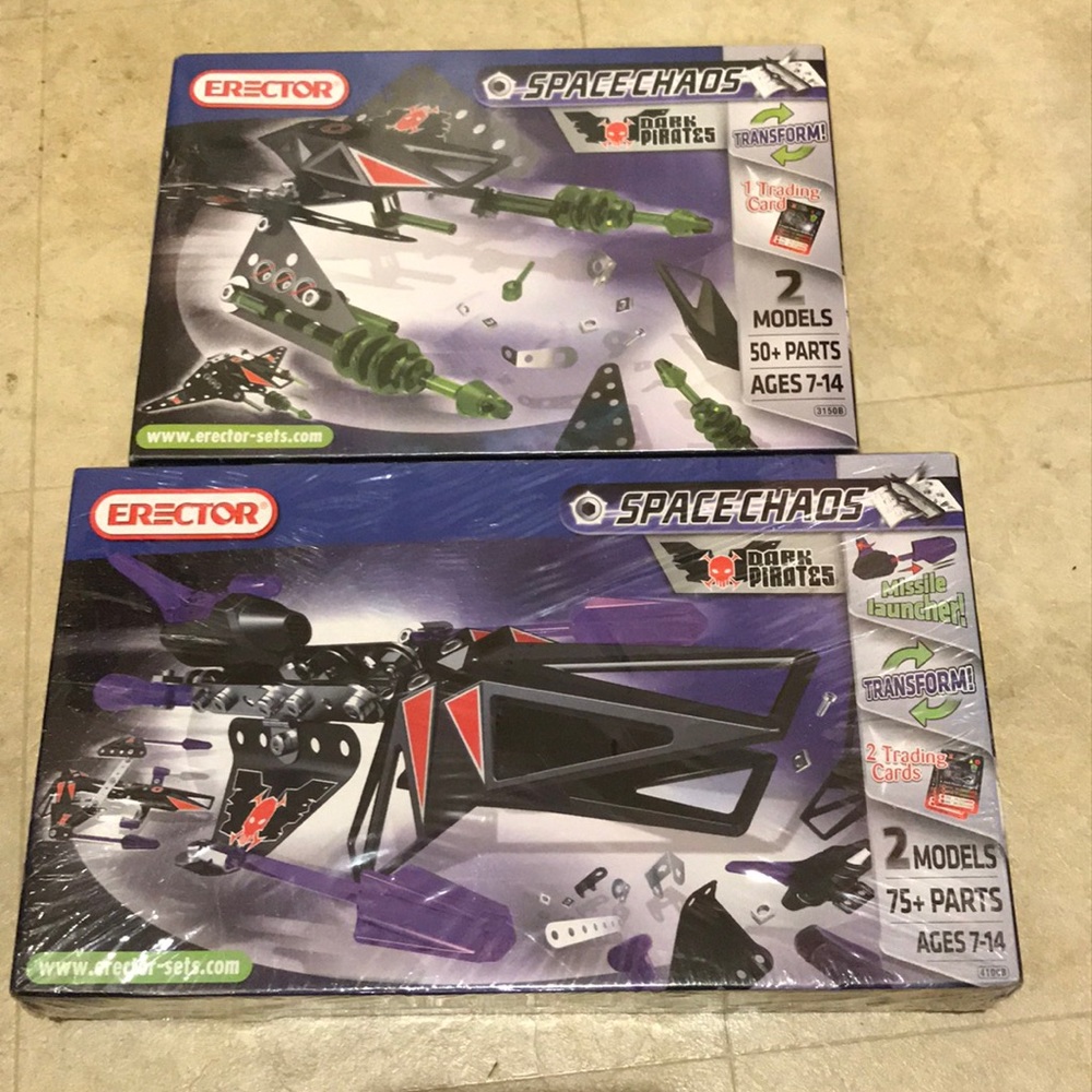 2 Erector Sets